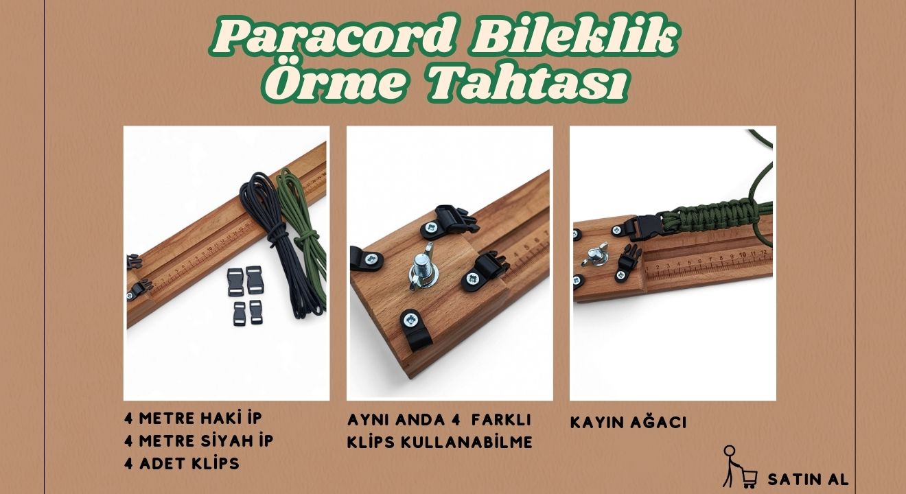 Paracord Örme Tahtası